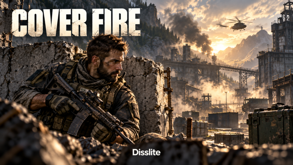 غلاف توضيحي لـ Cover Fire على موقع Disslite