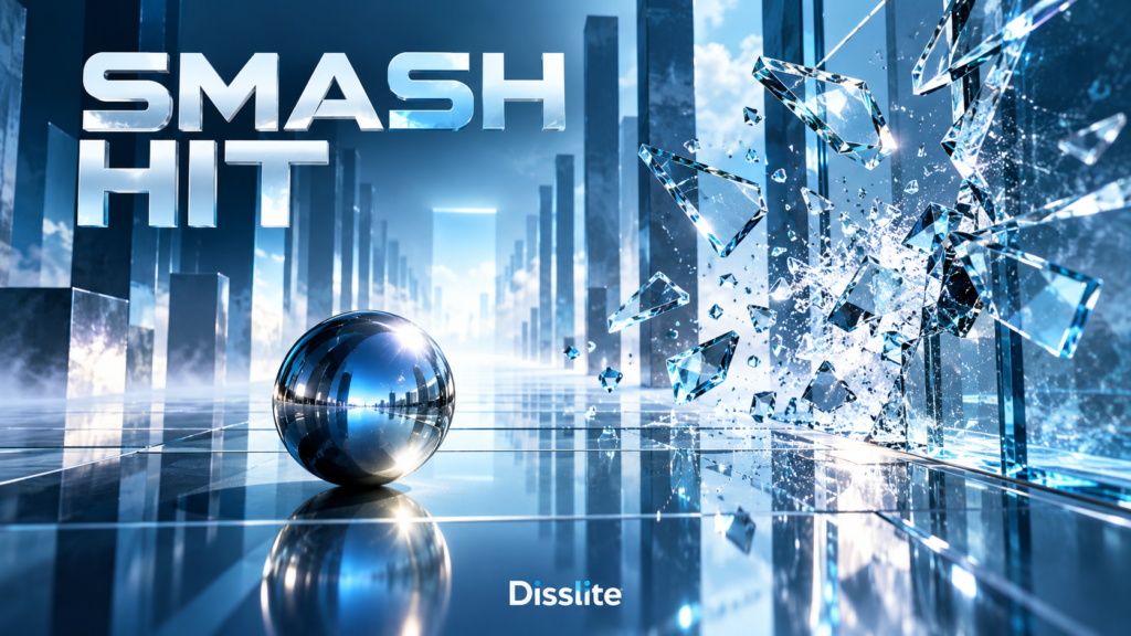 غلاف توضيحي لـ Smash Hit على موقع Disslite