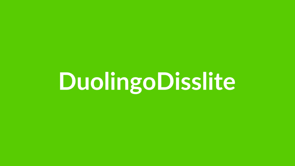 Duolingo للأندرويد - Disslite